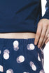 Mey Serie Scribbled Dots Pyjama 7/8 Length, Long Sleeve